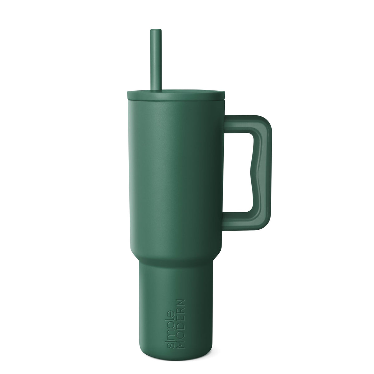 Simple Modern gobelet 40oz face avant vert, design élégant et transport facile