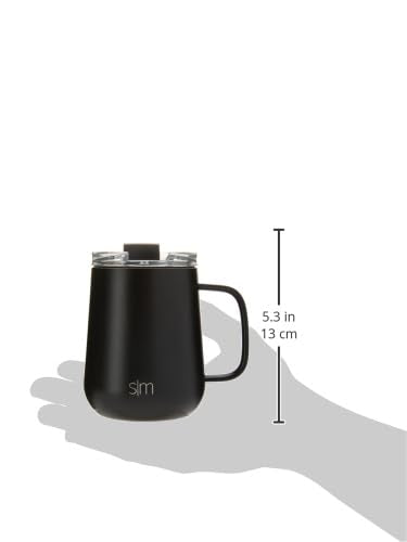 Simple Modern comparaison de taille 12oz montrant l’échelle pratique