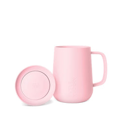 Simple Modern Voyager mug face avant montrant design blush et prise en main confortable