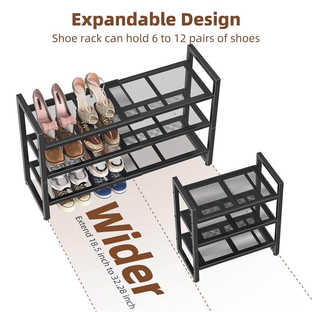 Simple Trending étagère en usage dans entrée pour organiser chaussures quotidiennes