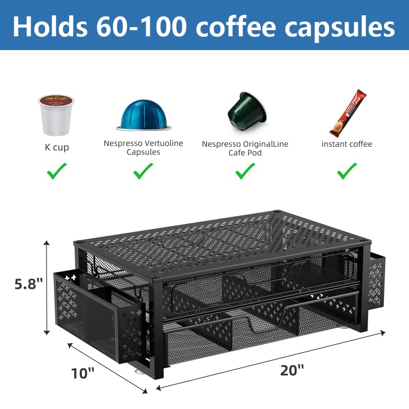 Simple Trending en usage avec machine à café sur le plateau, support stable et pratique