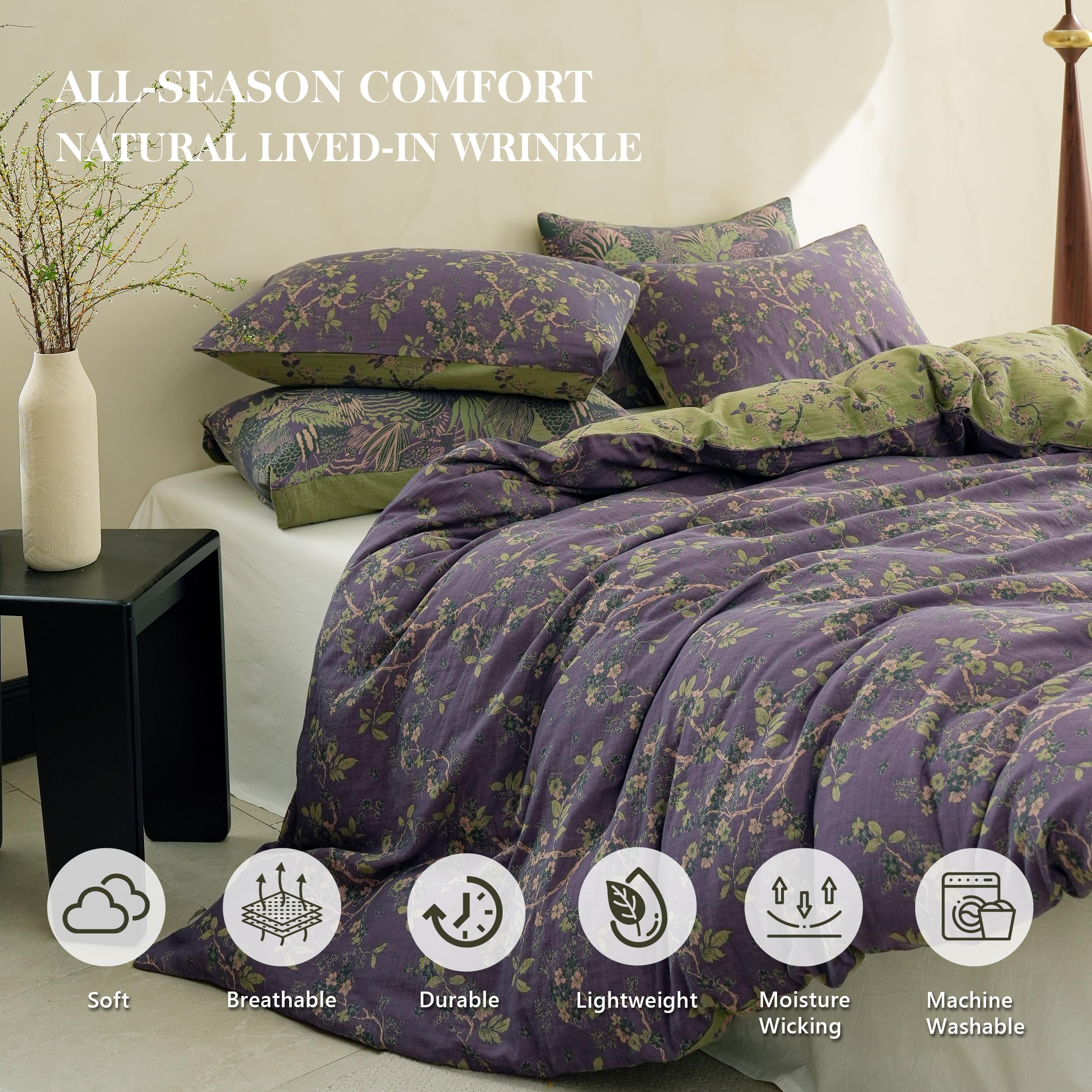 Simple&Opulence texture gauze double couche respirante et douce