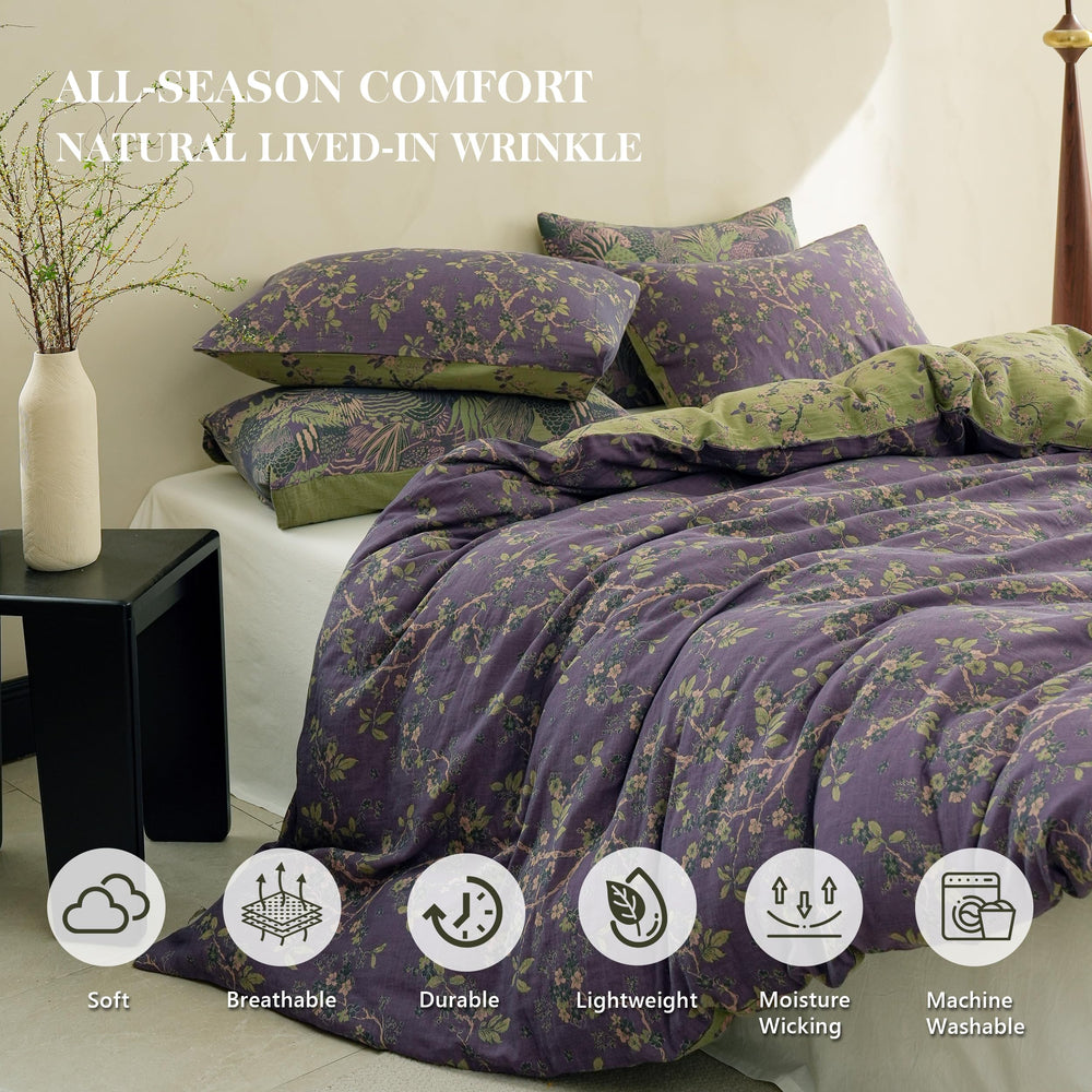 Simple&Opulence texture gauze double couche respirante et douce