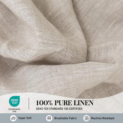 Simple&Opulence gros plan sur la texture stone-washed, douceur visible au touché