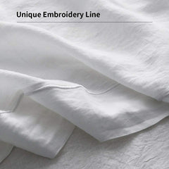 Simple&Opulence housse en situation sur lit montrant maintien et esthétique