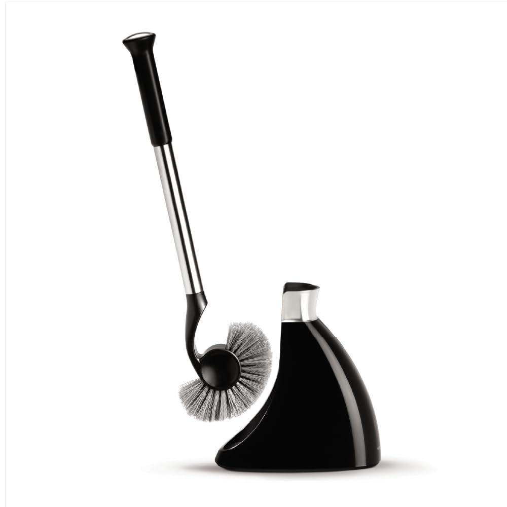 simplehuman vue avant du caddy et de la brosse pour rangement propre