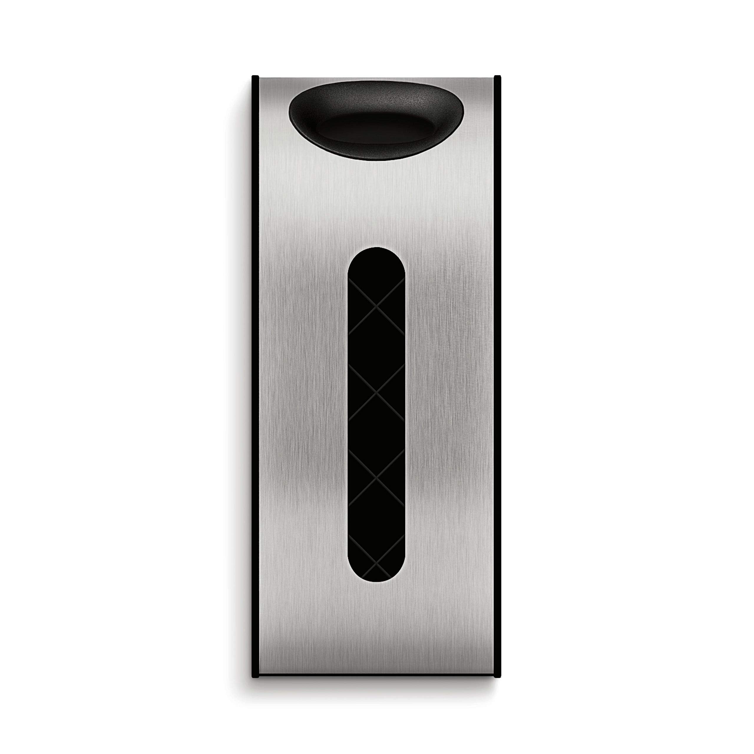 simplehuman distributeur monté sur porte d'armoire utilisation pratique au quotidien