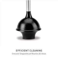 simplehuman ventouse en cours d'utilisation transportée sans goutte