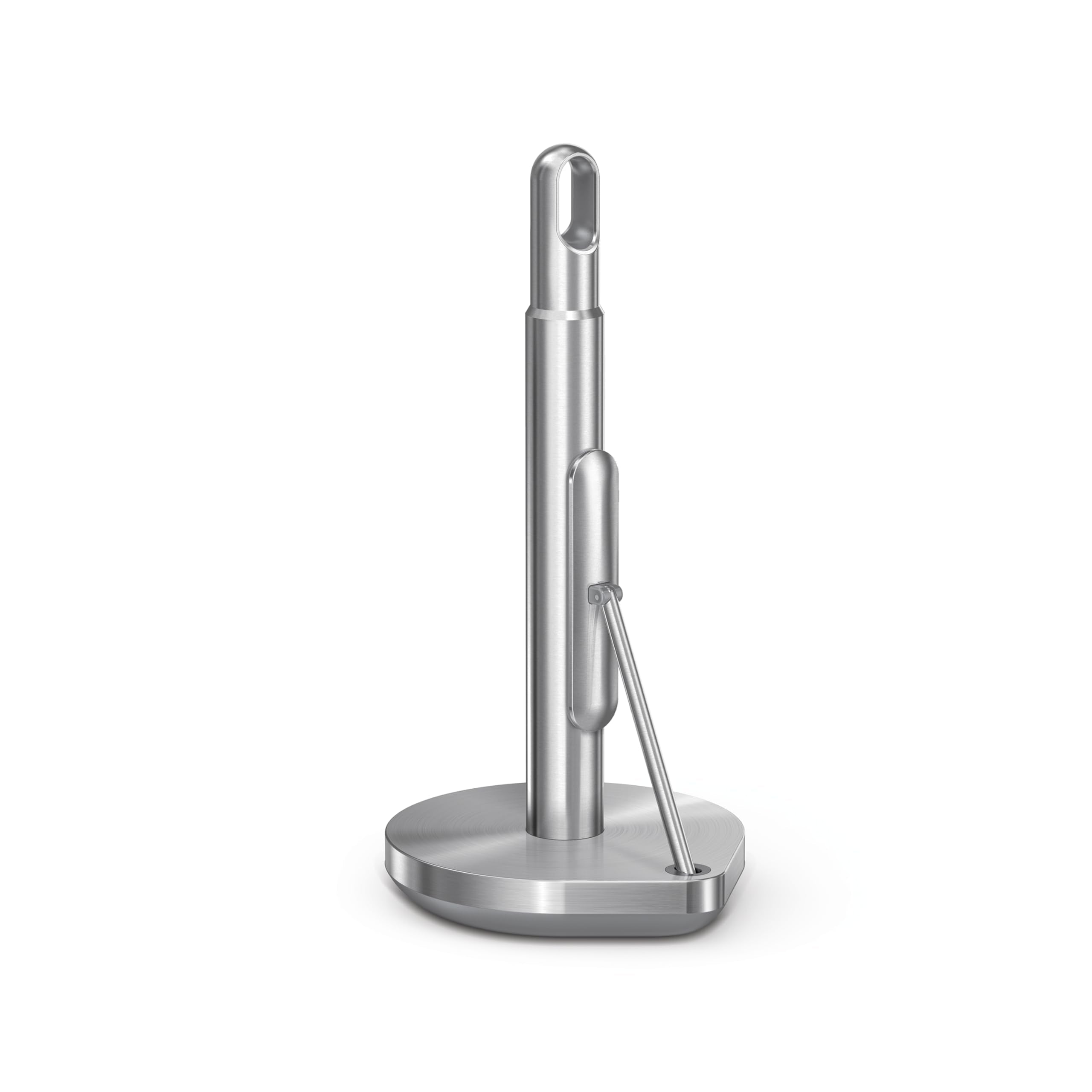 simplehuman vue avant inox brossé montrant stabilité et design élégant