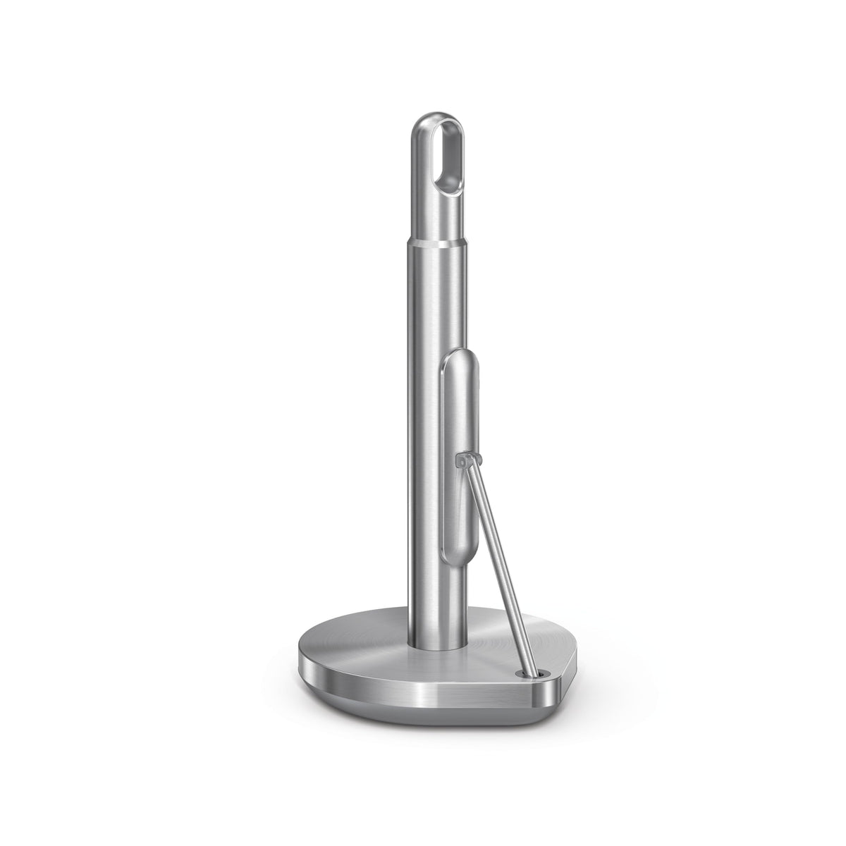 simplehuman vue avant inox brossé montrant stabilité et design élégant
