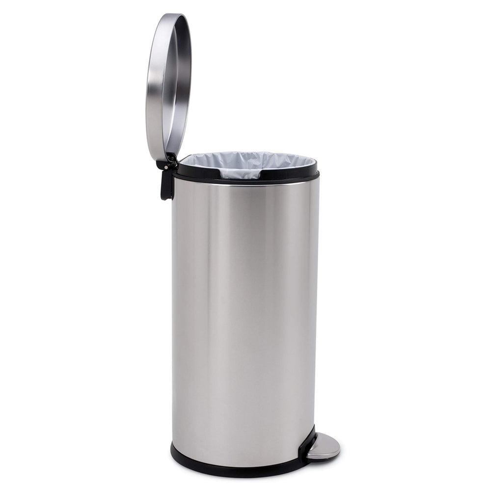 simplehuman finition acier brossé anti-traces gardant aspect propre