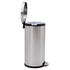 simplehuman finition acier brossé anti-traces gardant aspect propre
