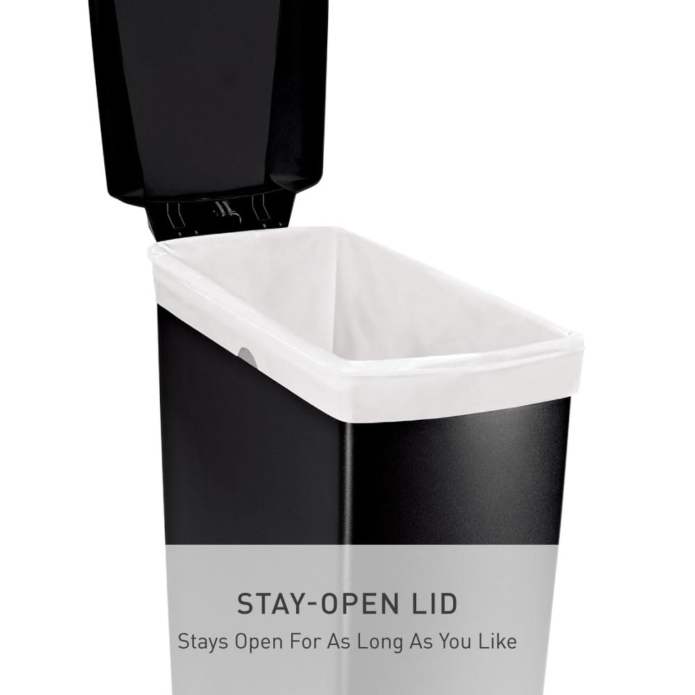 simplehuman ouverture avec sac code K maintien du sac sans glissement