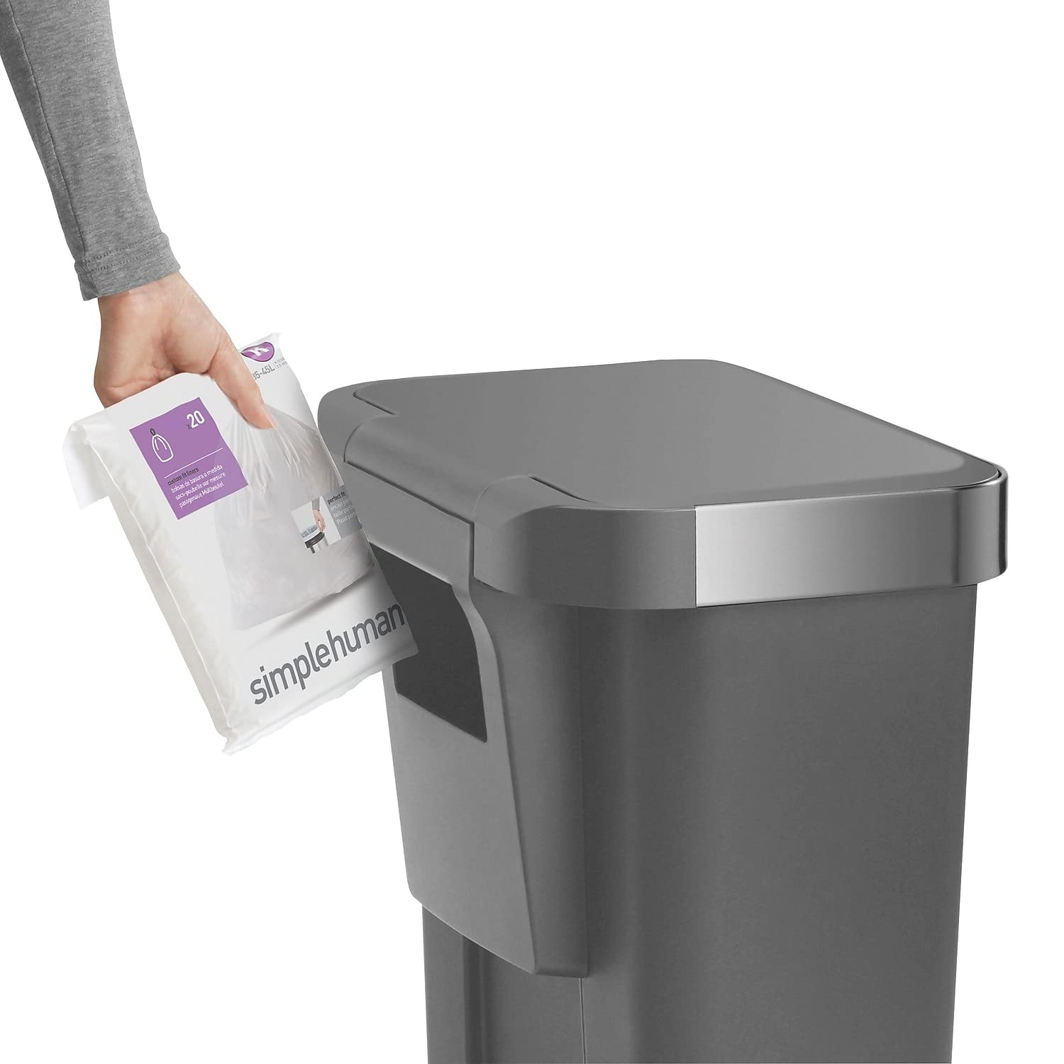 simplehuman pédale en acier robuste assurant durabilité et fiabilité
