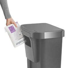 simplehuman pédale en acier robuste assurant durabilité et fiabilité