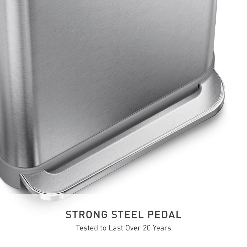 simplehuman poubelle odorsorb pod inclus neutralise les odeurs efficacement