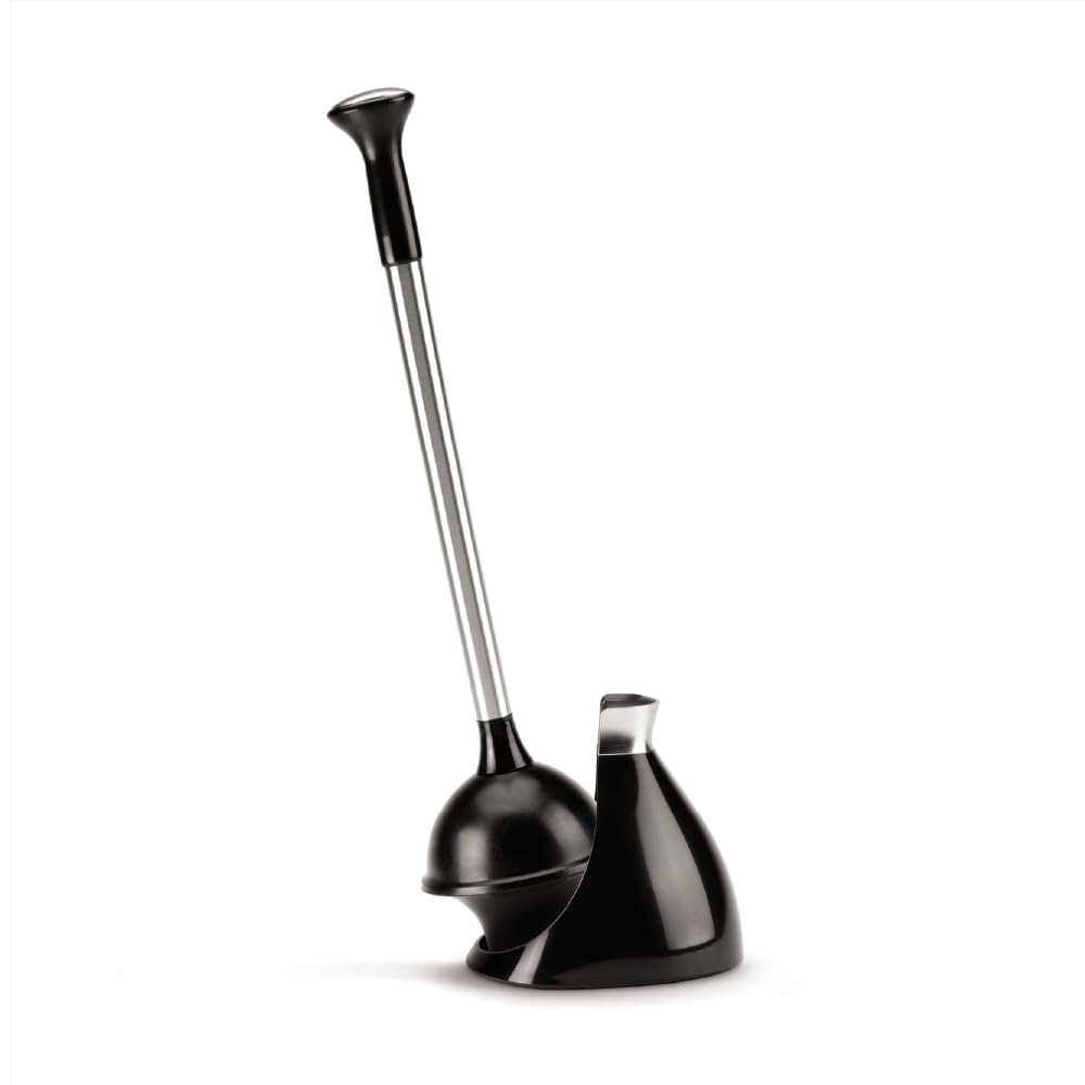 simplehuman ventouse face avant montrant rangement discret et design élégant
