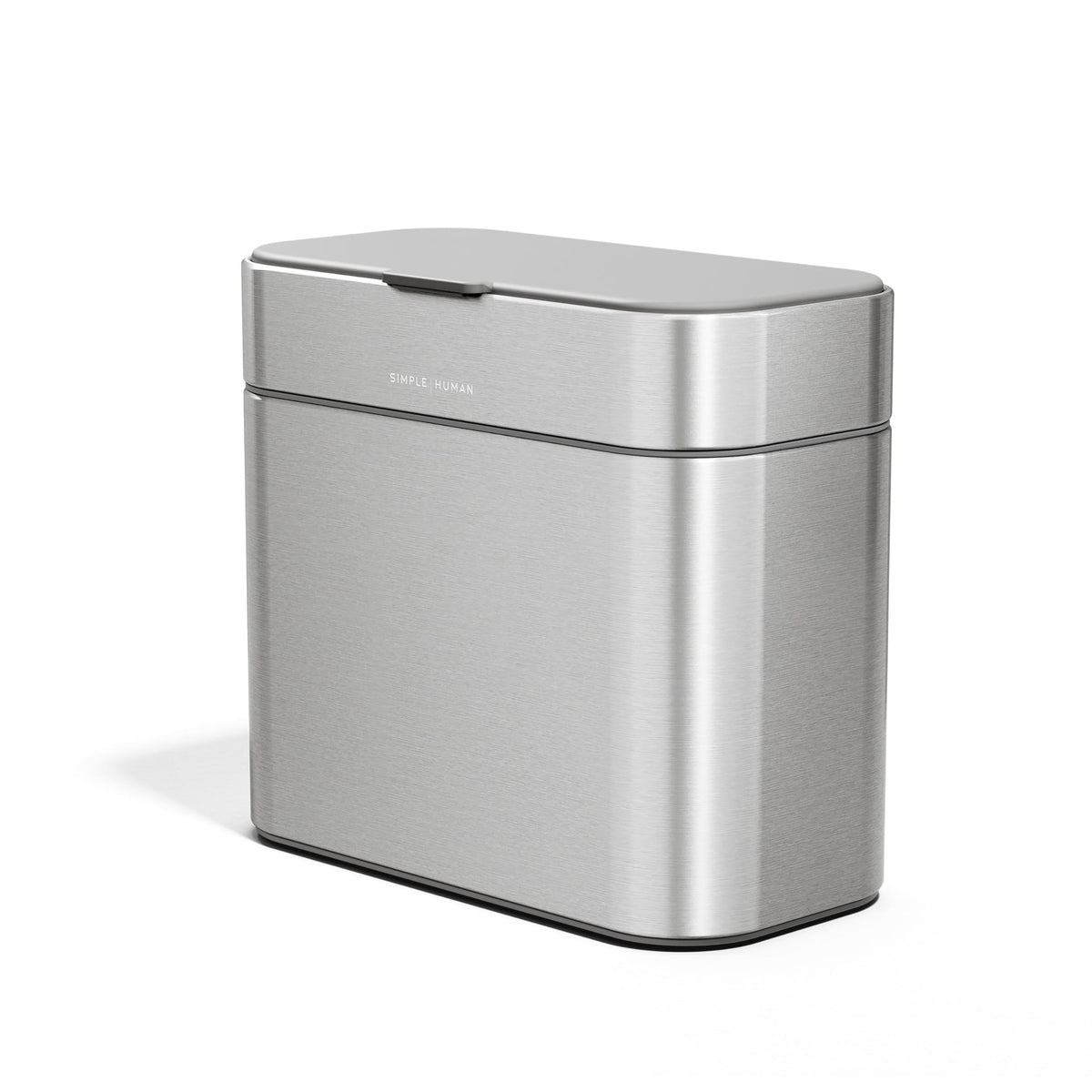 simplehuman vue de face du caddy 4L montrant design élégant et gain de place