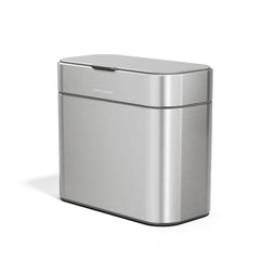 simplehuman vue de face du caddy 4L montrant design élégant et gain de place