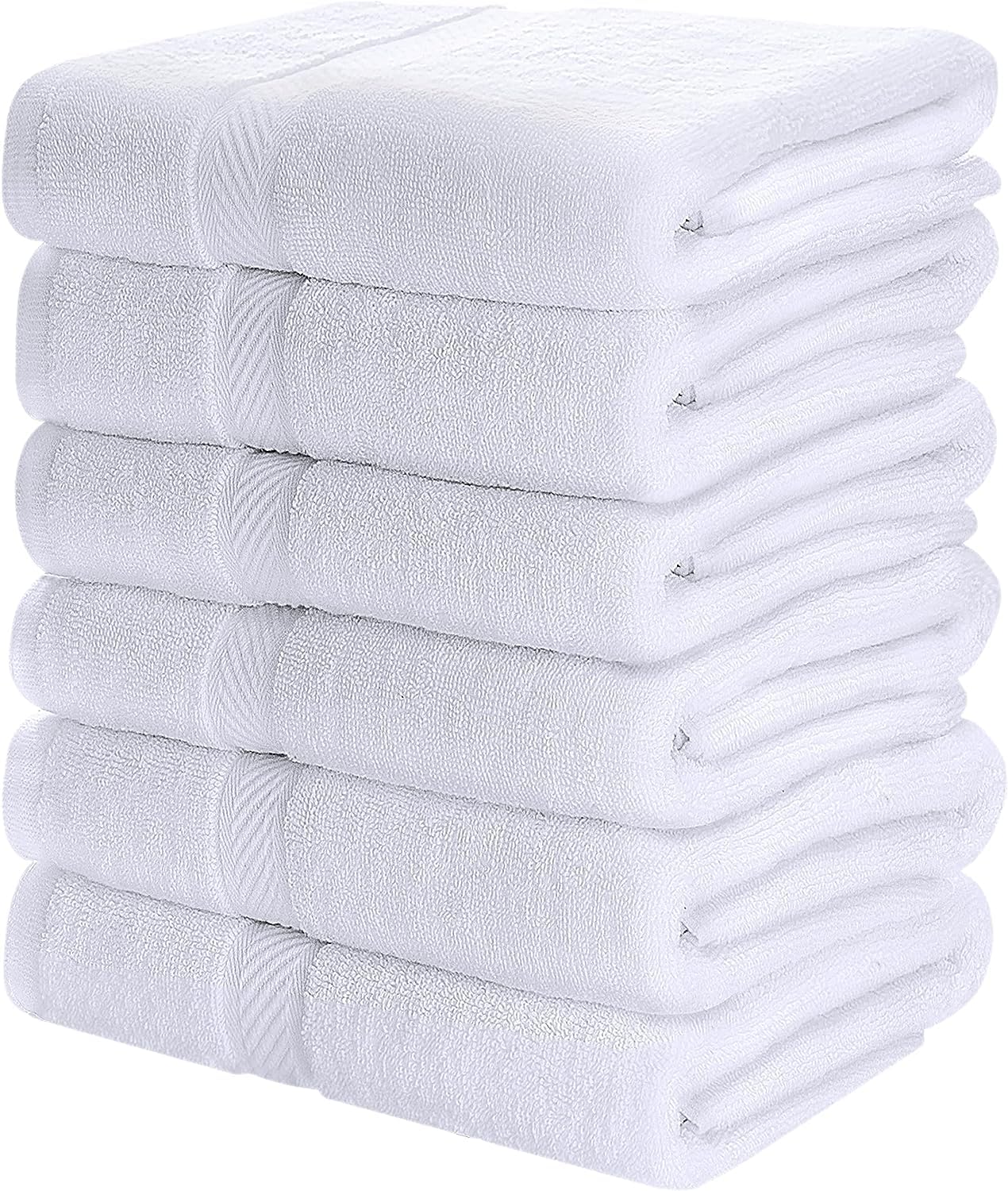 SIMPLI-MAGIC serviette face avant affichant couleur blanche et finition propre