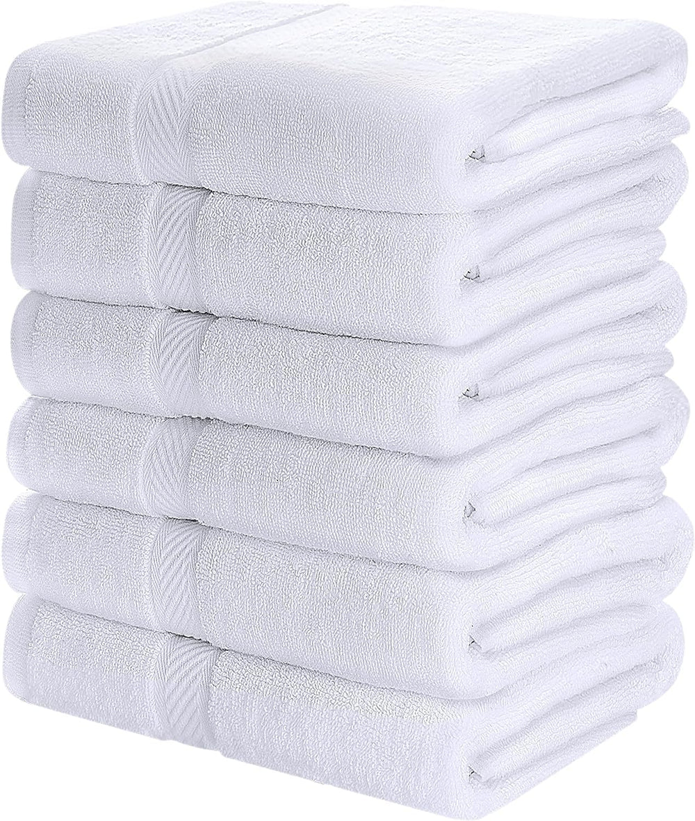 SIMPLI-MAGIC serviette face avant affichant couleur blanche et finition propre
