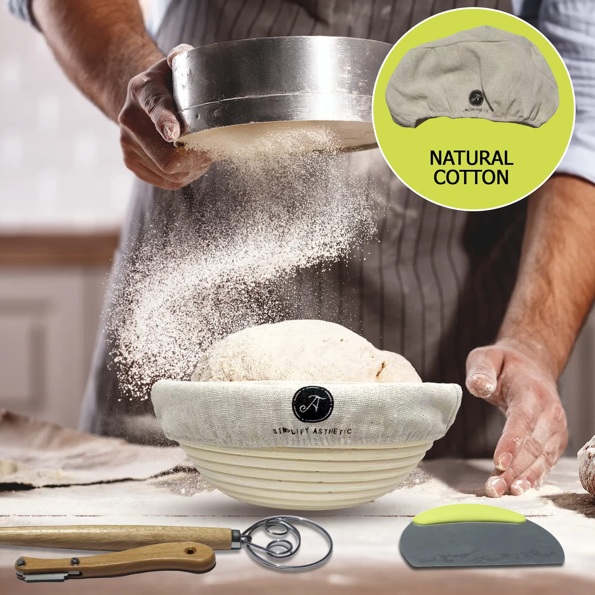 SIMPLIFY ASTHETIC scène lifestyle cuisson maison, illustre une fournée artisanale réussie