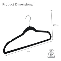 simplify cintre matière velours gros plan évite les glissements