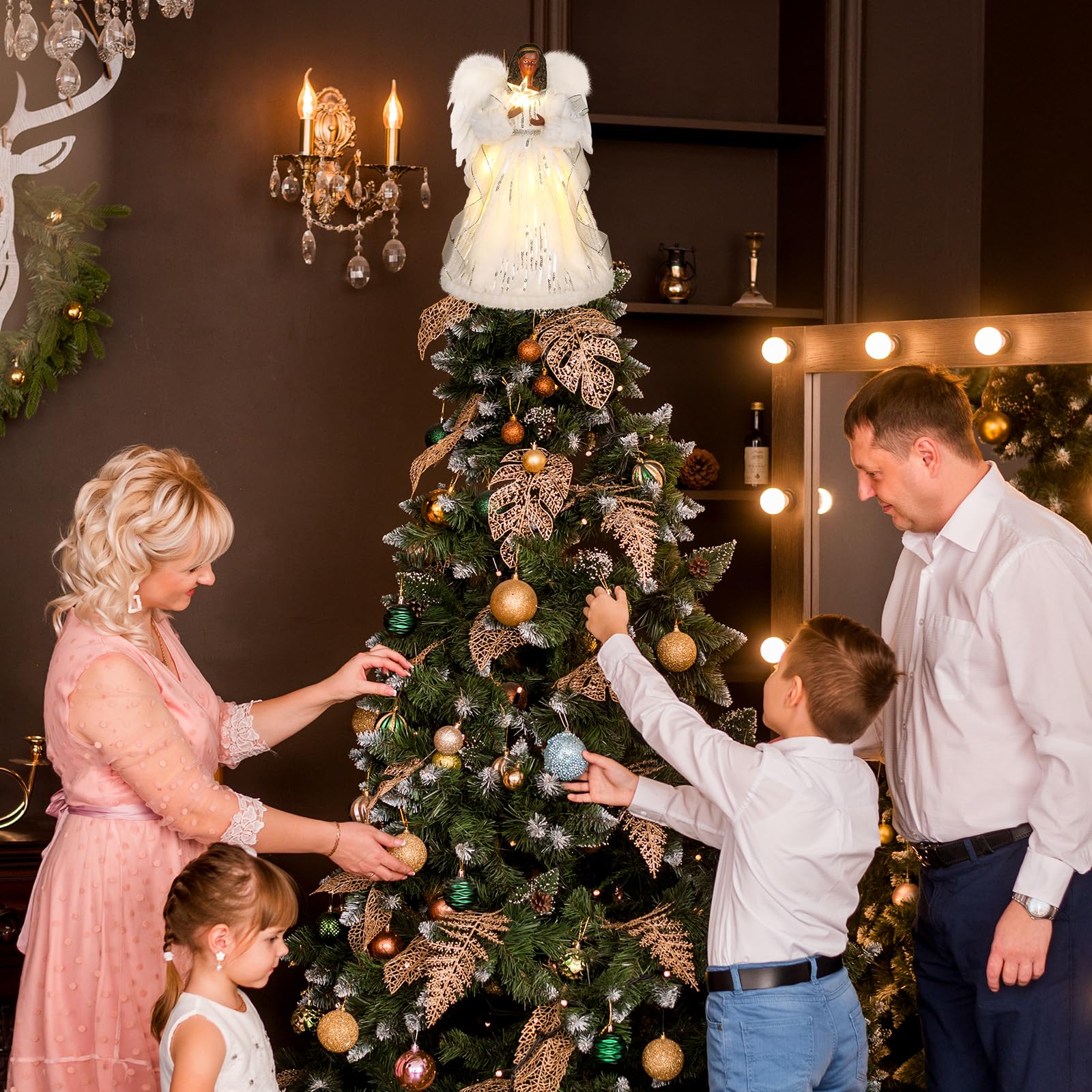 SINTENILL comparaison taille sur sapin illustrant proportions adaptées