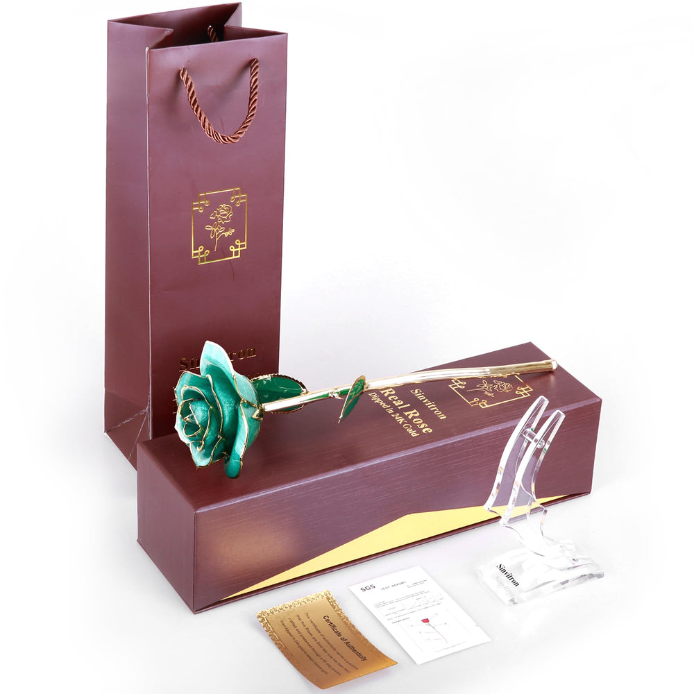 Sinvitron pochette cadeau bleue et coffret, emballage prêt à offrir