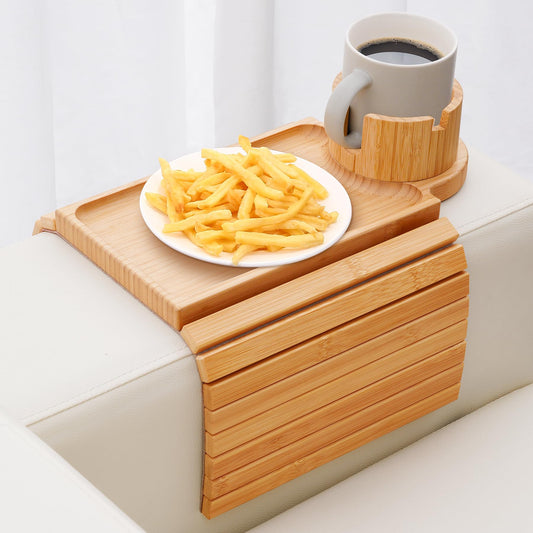 SINWANT plateau face avant en bambou, design solide et naturel