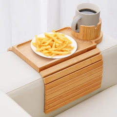SINWANT plateau face avant en bambou, design solide et naturel