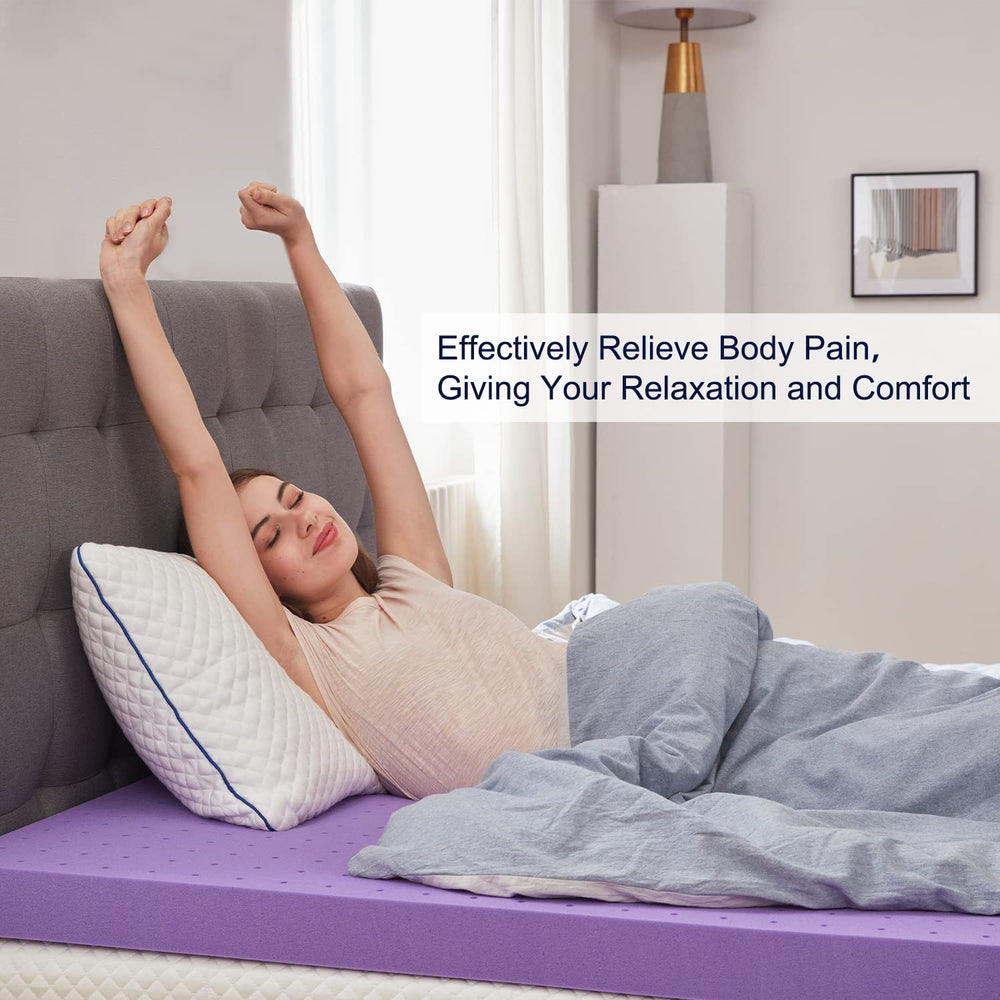 Étiquette CertiPUR-US sur surmatelas SINWEEK garantie matériaux sûrs