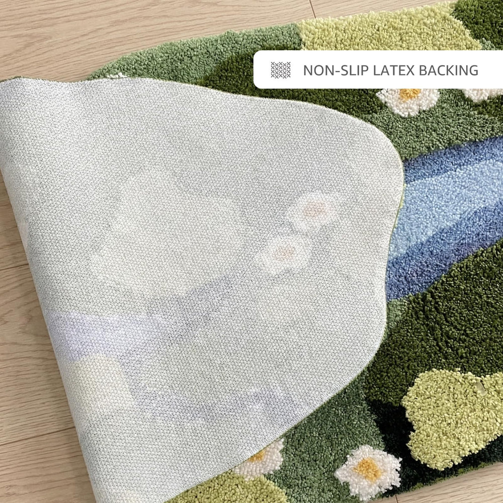 Sisher tapis en décor intérieur apportant style naturel apaisant