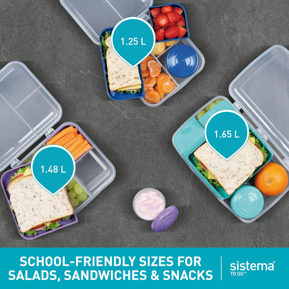 Sistema boîte To Go utilisée au bureau pour déjeuner pratique et gain de temps