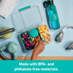 Sistema boîtes ouvertes avec diviseurs amovibles pour organisation des repas