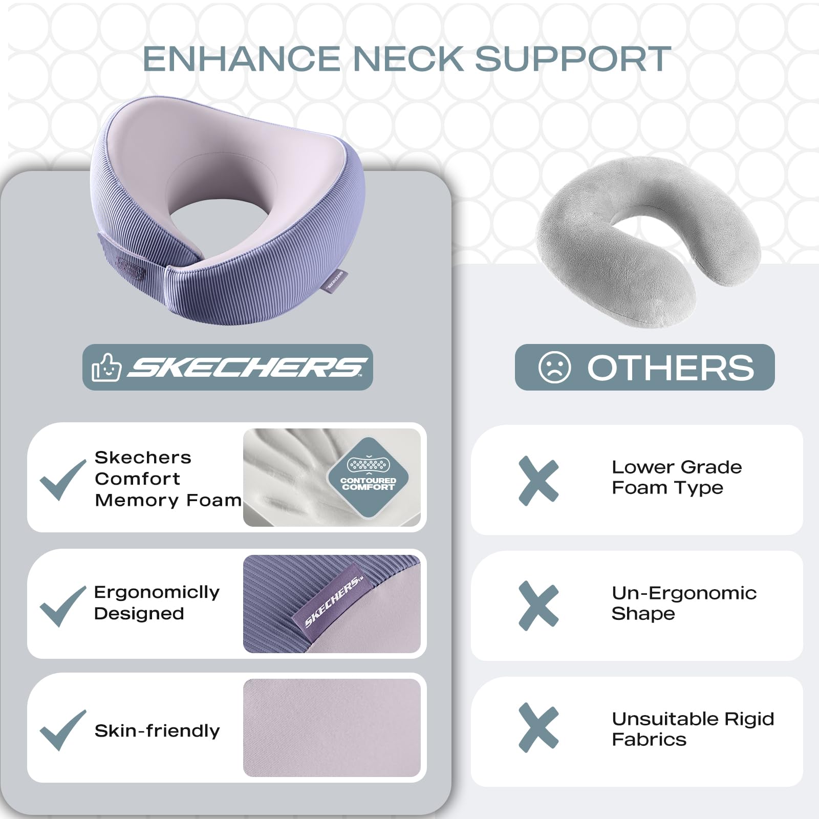 Skechers comparaison taille avec main pour repère d’échelle