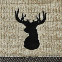 SKL Home gros plan jacquard mettant en valeur finition décorative