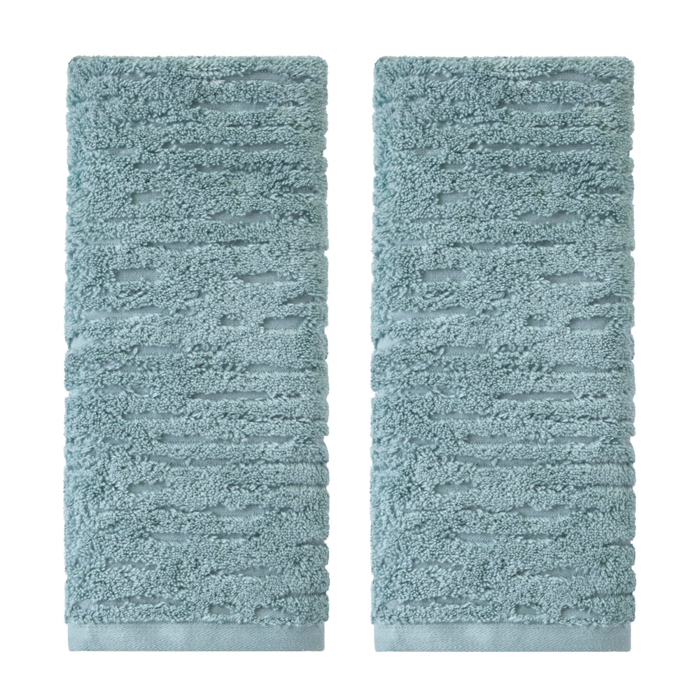 SKL Home serviette CloudSoft teal vue avant, design luxueux polyvalent