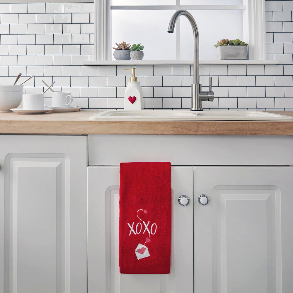 SKL Home serviette utilisée au lavabo pour présentation élégante