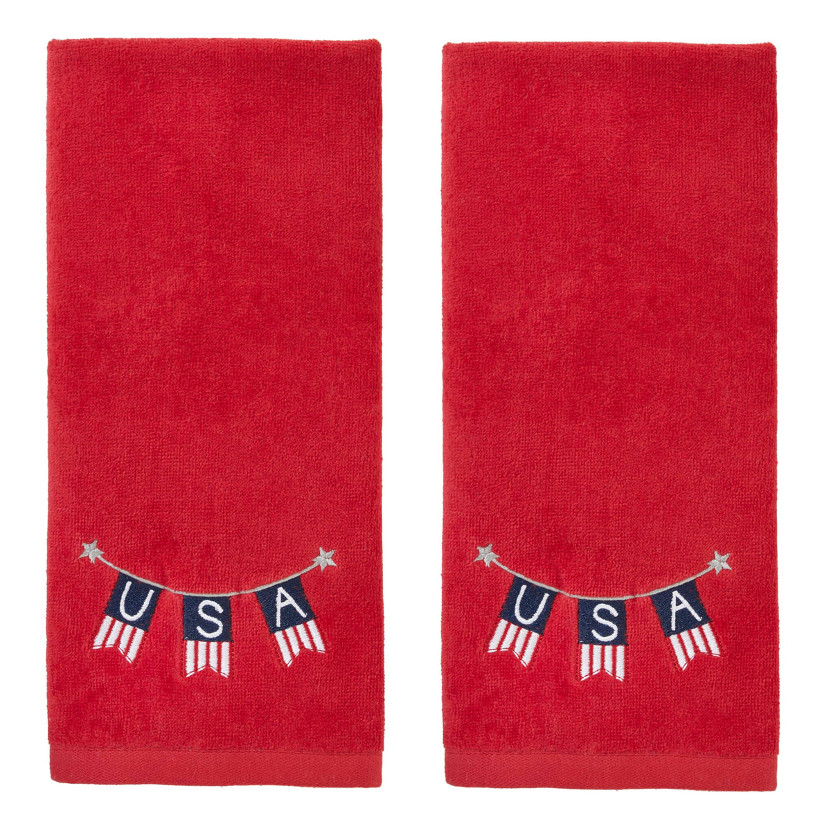 SKL Home serviettes face visible apportent touche patriotique et douceur