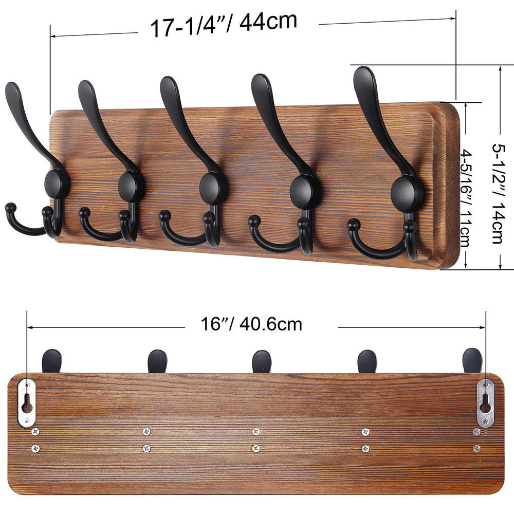 SKOLOO porte-manteau monté dans une entrée optimisant rangement quotidien
