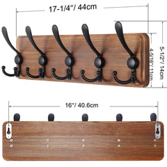 SKOLOO porte-manteau monté dans une entrée optimisant rangement quotidien