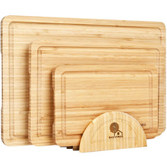 Skovtree ensemble de trois planches à découper vue avant pratique