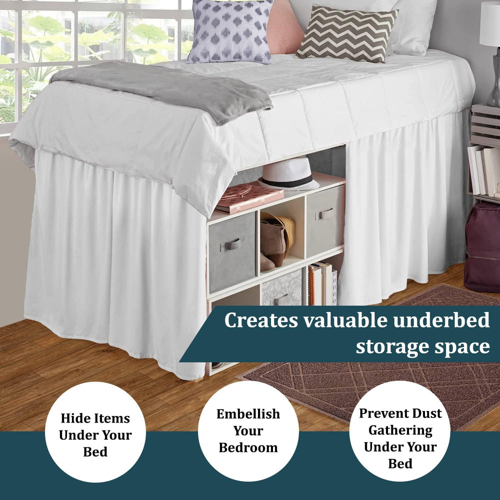 SKY BEDDINGS jupon à l'échelle montrant couverture complète