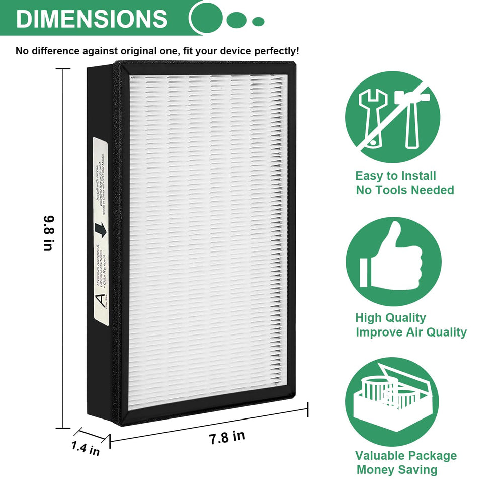 Skydiras installation du filtre A en cours dans un purificateur compatible pour un air plus clair