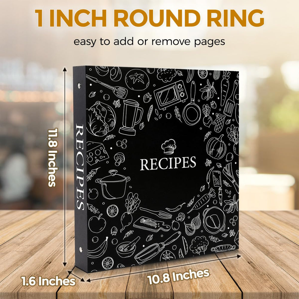 SKYDUE onglets et étiquettes pour organiser recettes par catégorie facilement
