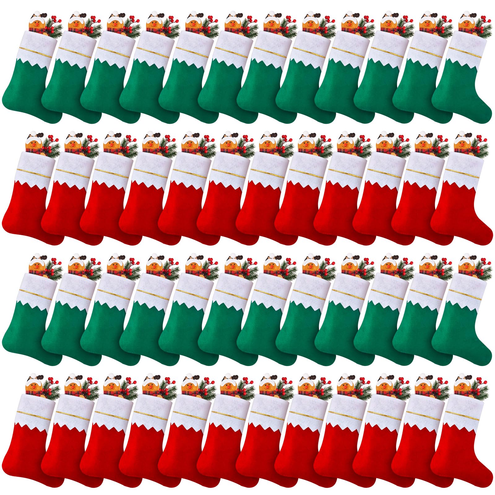 Skylety bas de Noël face avant, présentation élégante et pratique