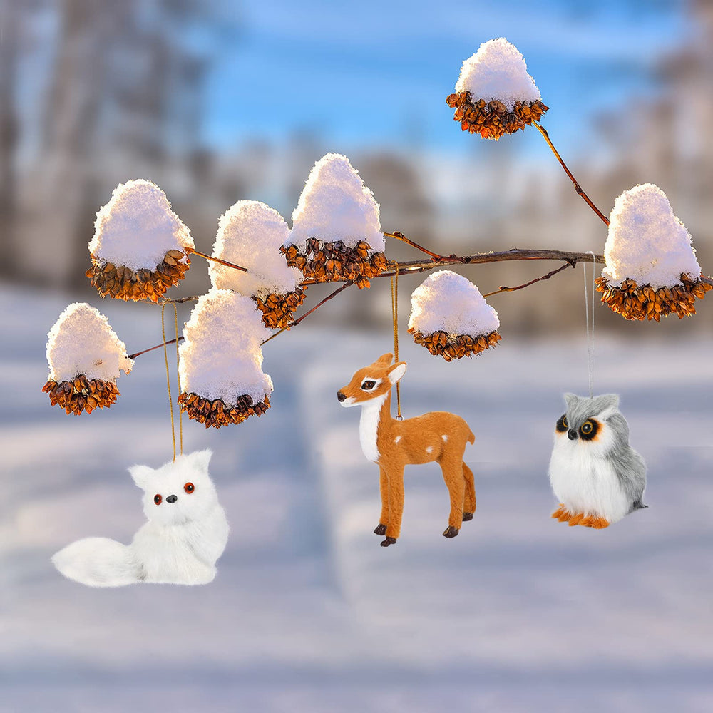 Skylety lot suspendu sur sapin pour décoration naturelle festive