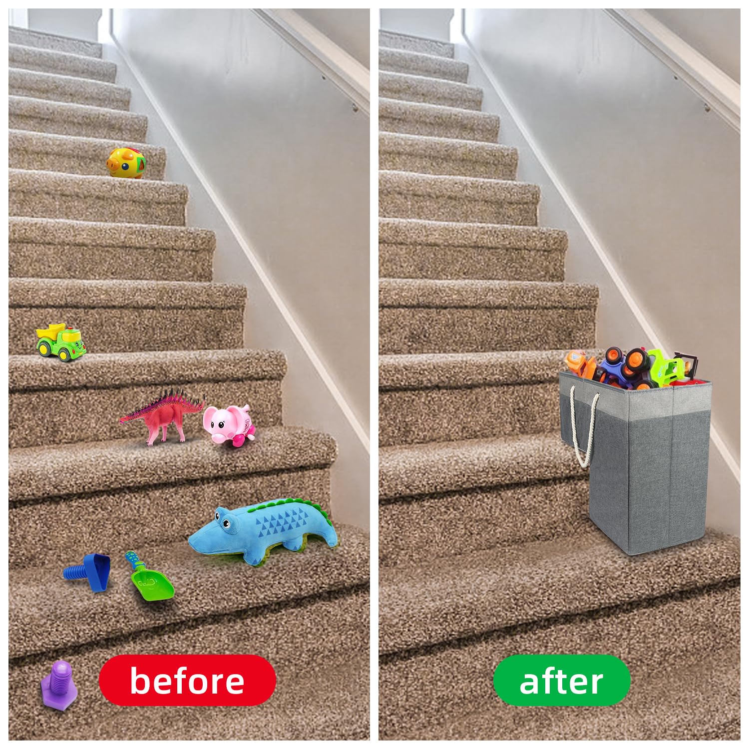 slcinwzdt poignée utilisée pour transporter le panier, mobilité facile