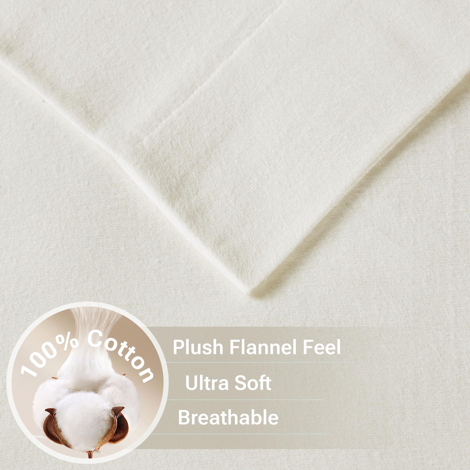 Sleep Philosophy détail du drap-housse avec élastique pour maintien sécurisé